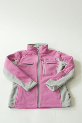 Girls' Pink Fleece Jackets with PICC Line and Port Access for Pediatric Cancer Patients undergoing Chemotherapy Infusions